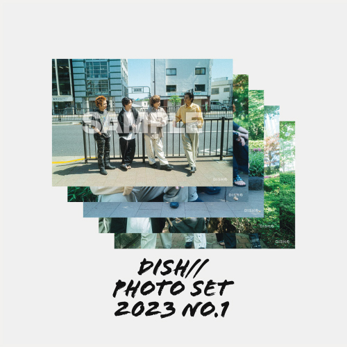 DISH// 生写真 PHOTO SET 2023 No.1 No.2 FC限定-