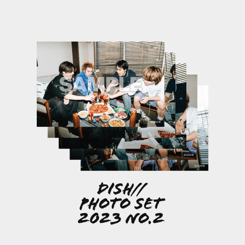 2022年最新版☆高級感溢れる DISH// PHOTO SET 2023 NO.1 ＆ NO.2