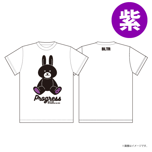 [超特急]Progress T-shirts(White×Purple)