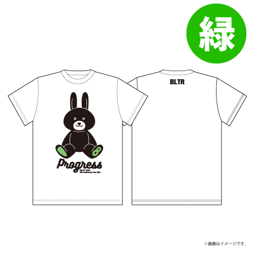 [超特急]Progress T-shirts(White×Green)