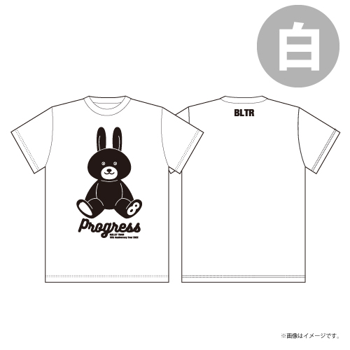 [超特急]Progress T-shirts(White×White)