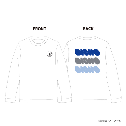 [DISH//]DISH// Longsleeve T-shirts【White】