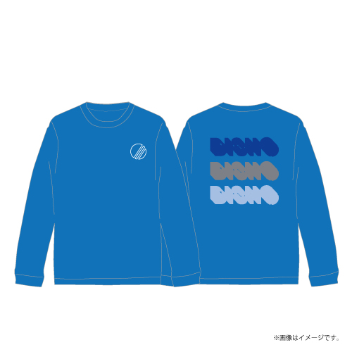 [DISH//]DISH// Longsleeve T-shirts【Blue】