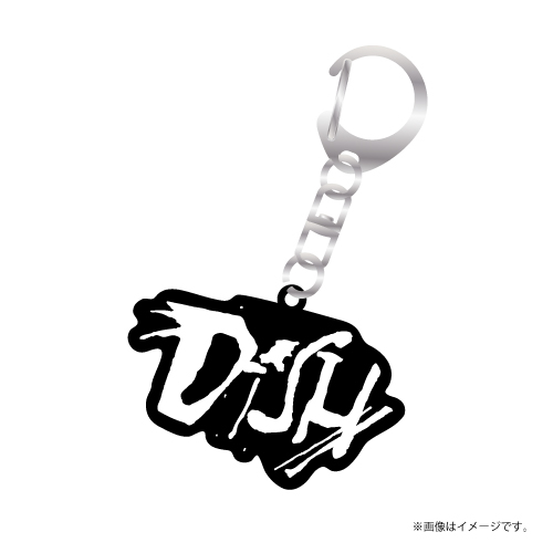 [DISH//]LIVE TOUR -DISH//- 2022「今」 Logo Rubber Keyholder
