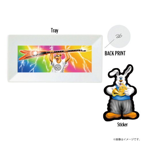 [DISH//]Tray&Sticker Produced by DAICHI IZUMI　“L&P”