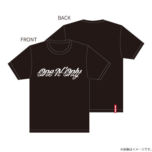 [ONE N' ONLY]ONE N' ONLY Tシャツ #005【ブラック】