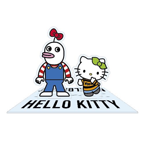 アクリルスタンド【ジャスティン with Hello Kitty】