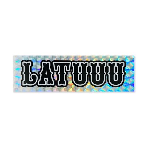【ラトゥラトゥ】LATUUUステッカー(復刻版)