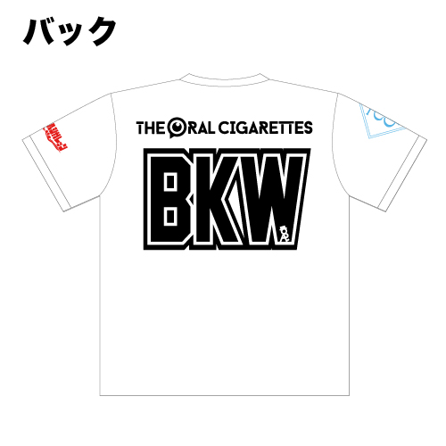 商品詳細ページ The Oral Cigarettes Official Shop Bkw Sports Tシャツ 16 ホワイト