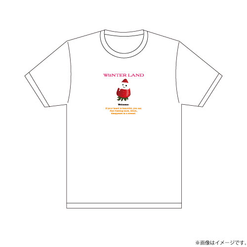[BUDDiiS]WiiNTER LAND Tシャツ【ホワイト】