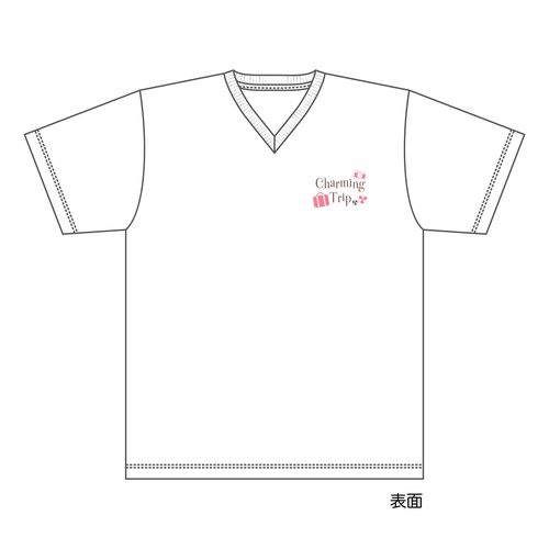 STU48 女子旅ユニット 「Charming Trip」 ドライVネックTシャツ