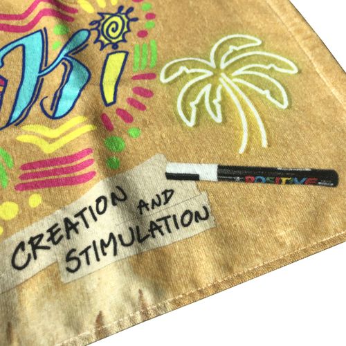 Official Towel -Summer Lettering-