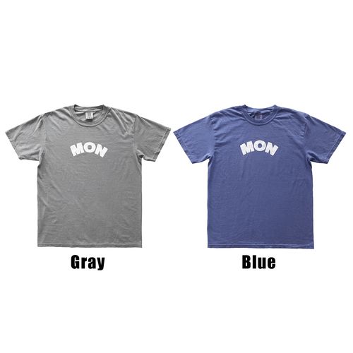 【FC受注】6th Anniv.モン吉プロデュース”MON”ユーズド加工Tシャツ