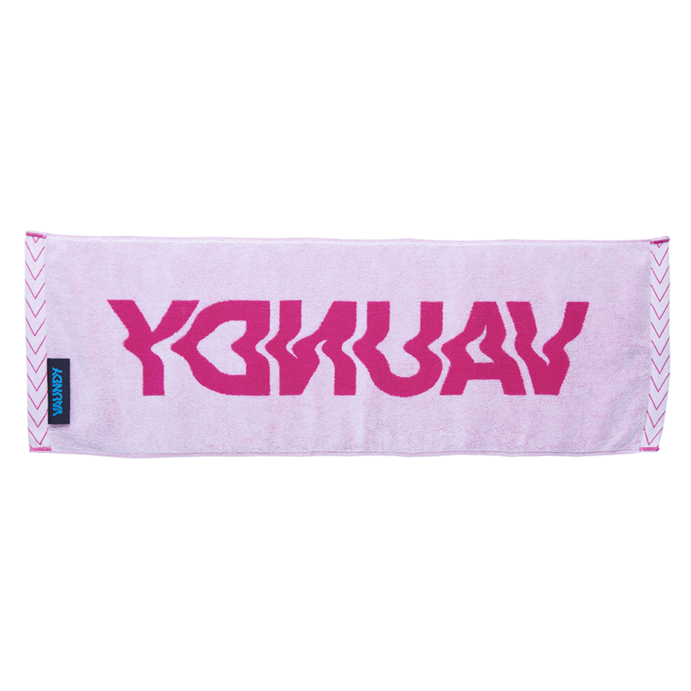 Logo Jacquard Towel [Pink×White]