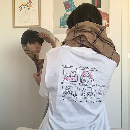 AIMYON 5 YEARS Tシャツ ～瞬間的シックスセンス～ / XL