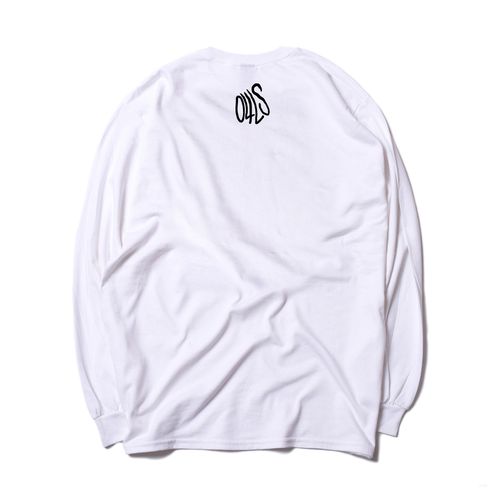 Long Sleeve T-shirt (HIROKAZ Design)/White
