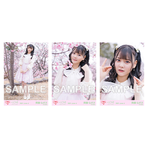 野口衣織 =LOVE イコラブ 生写真 桜の咲く音がした MV衣装 直筆