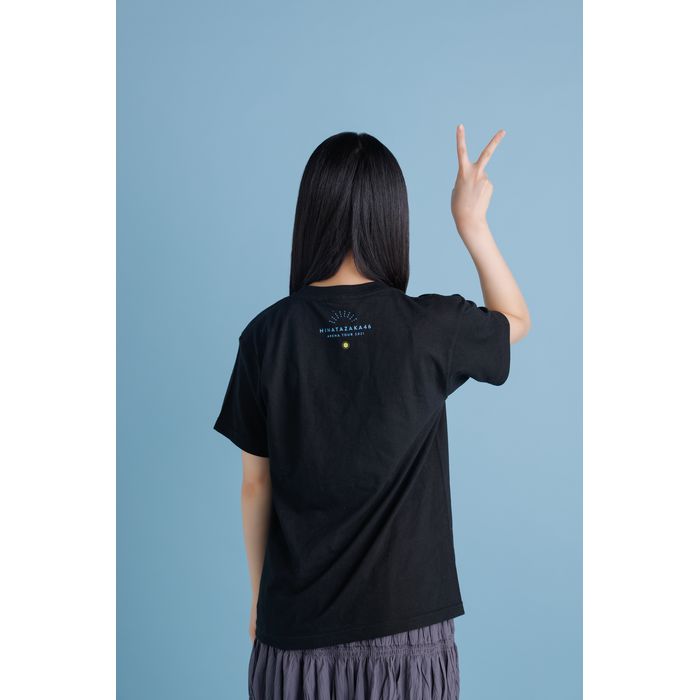商品詳細ページ 日向坂46 Official Goods Store 通常配送 全国おひさま化計画 2021 ロゴtシャツ ブラック