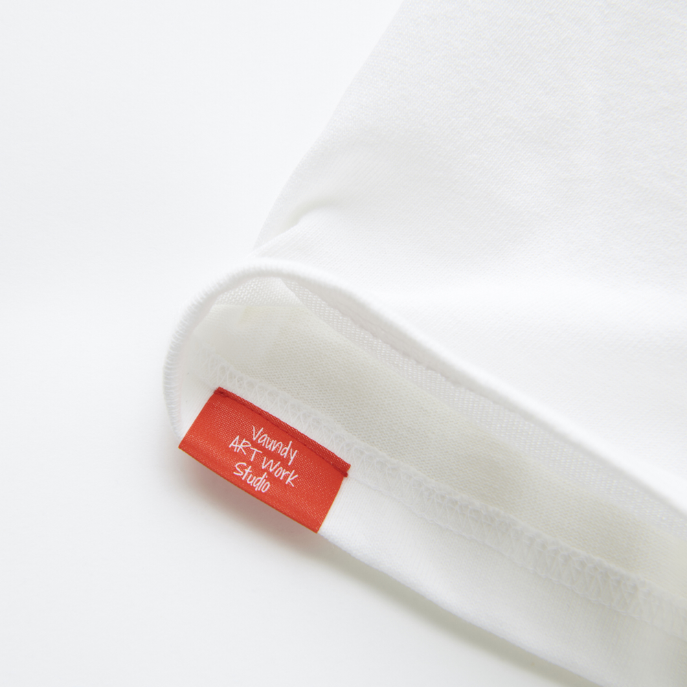 Logo T-shirts“HINODE”[White]