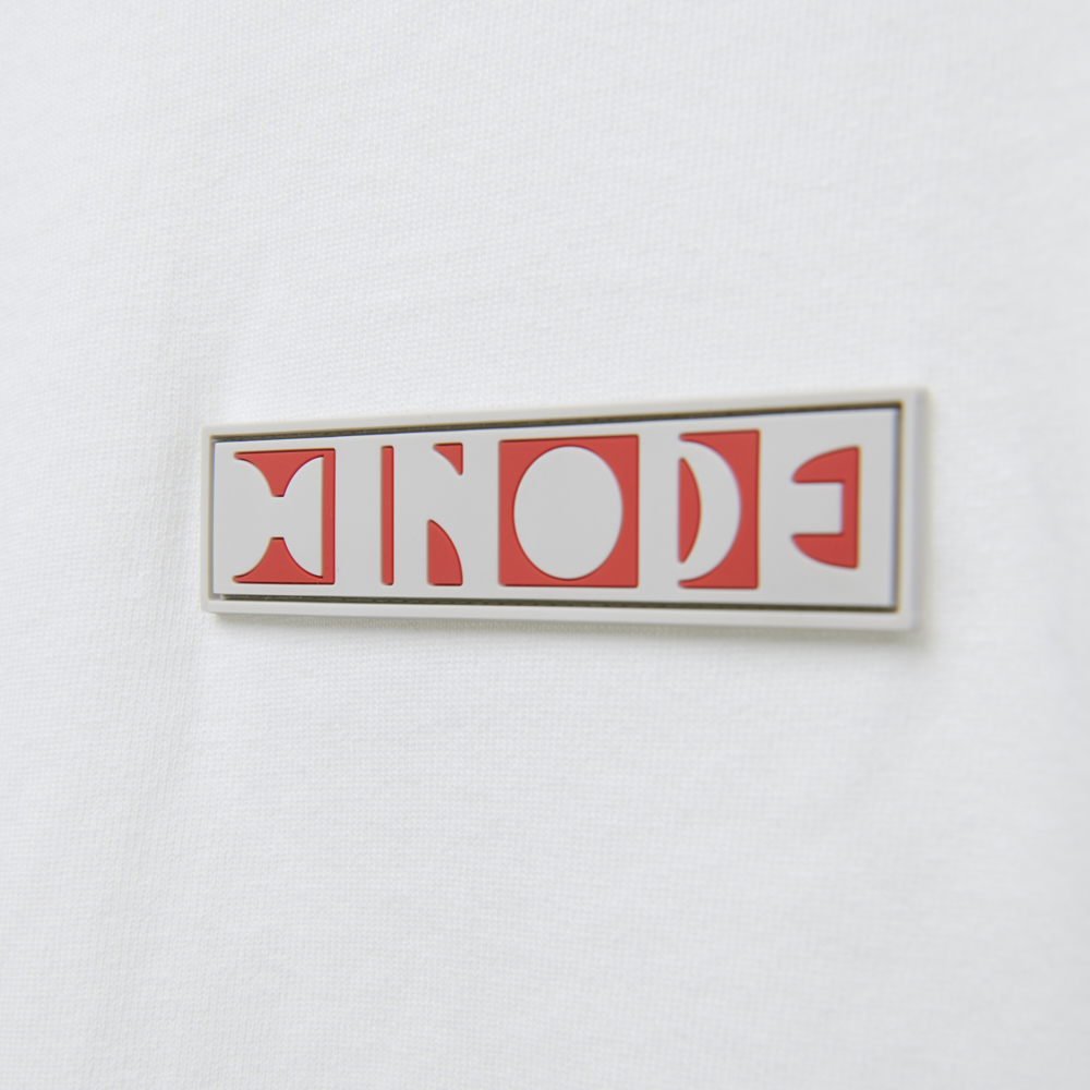Logo T-shirts“HINODE”[White]