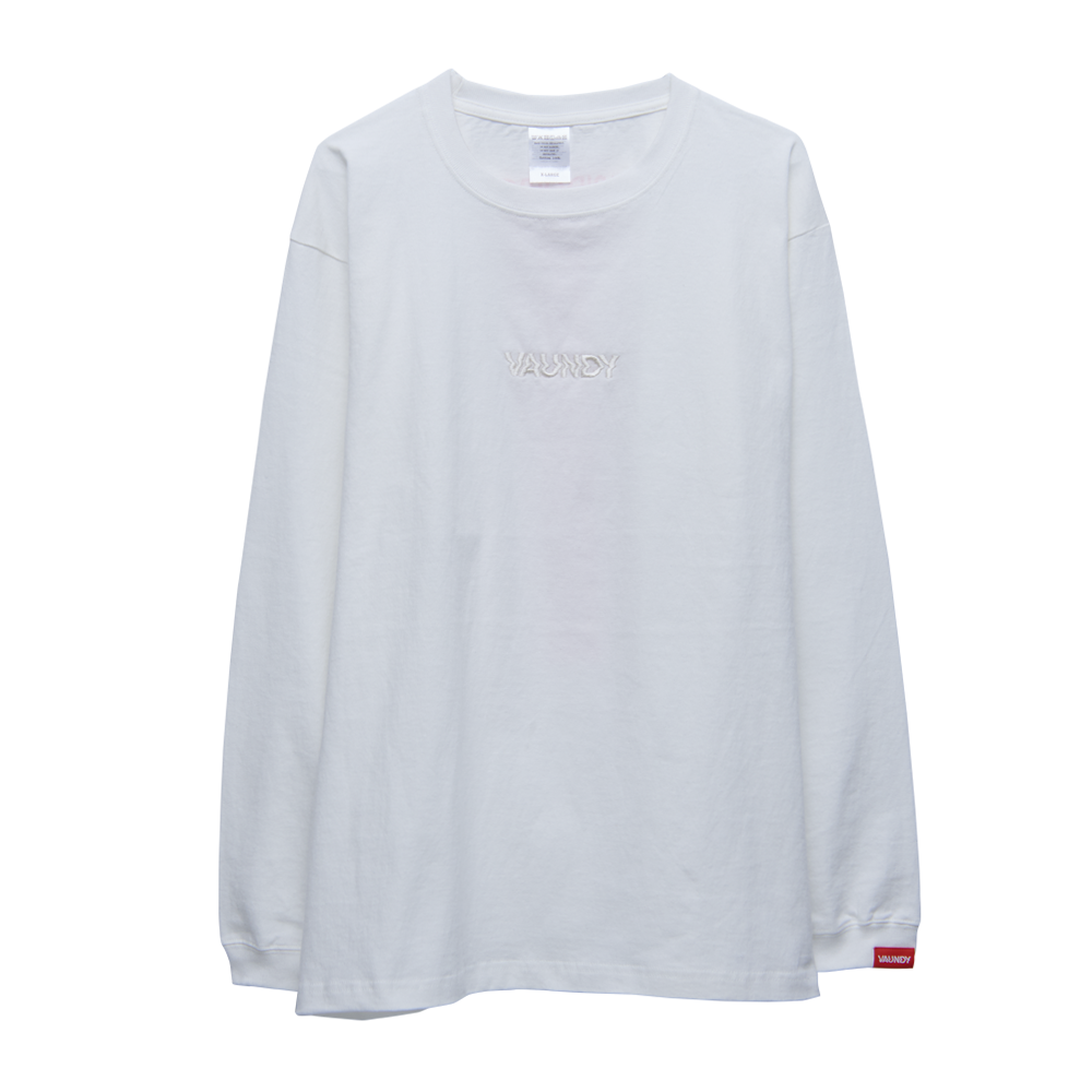 Long Sleeve T-shirts“NIDONE”[Natural]