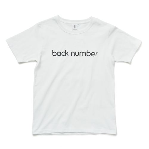 胸にback numberTシャツ(ツアーロゴT)/ホワイト