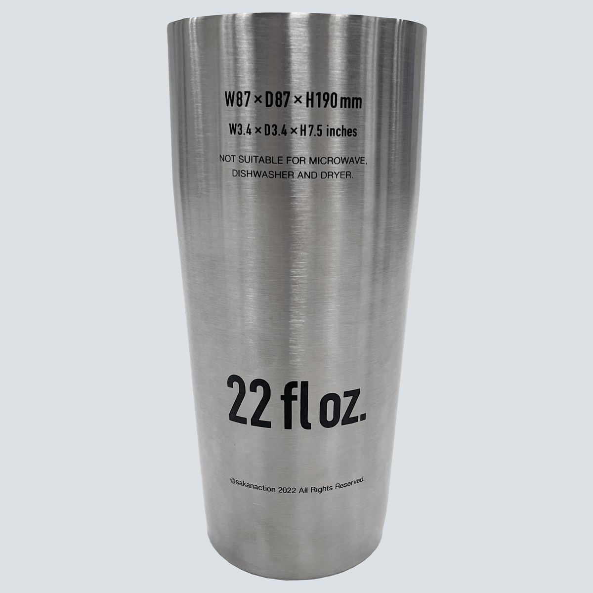 DOUBLE WALL STAINLESS TUMBLER