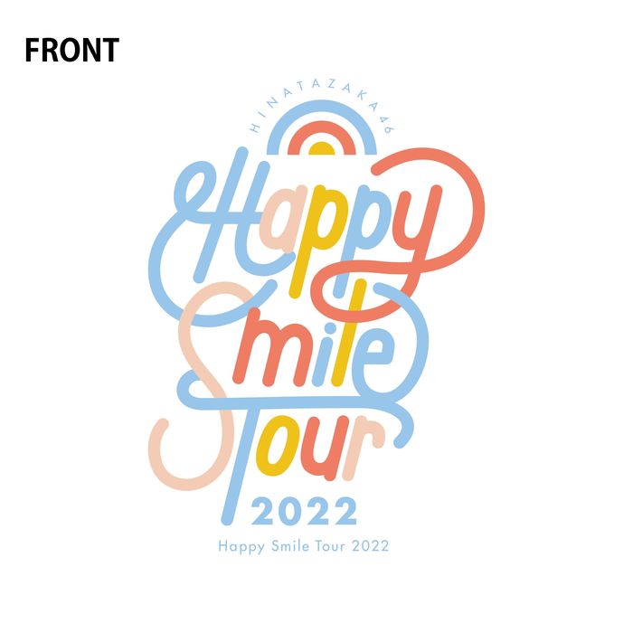 商品詳細ページ | 日向坂46 OFFICIAL GOODS STORE | 【通常配送】Happy Smile Tour 2022  ロゴTシャツ/ホワイト