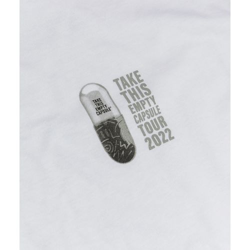 "Take This Empty Capsule" tour T-shirts/white