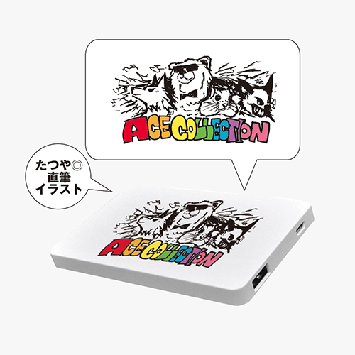 商品詳細ページ Ace Collection Official Online Shop Ace Shop Ace Collection イラスト モバイルバッテリー