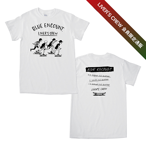 商品詳細ページ Blue Encount Official Goods Store Crew限定tシャツ