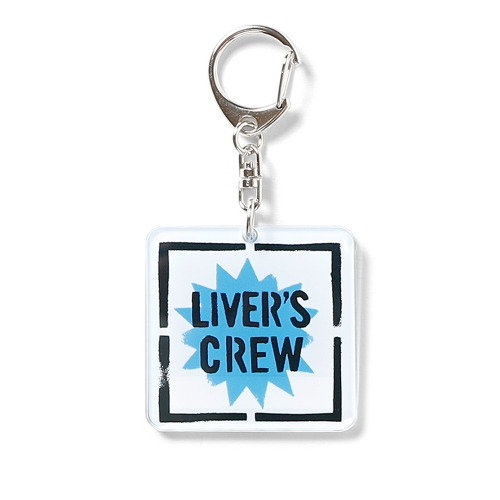 LIVER'S CREW key ring