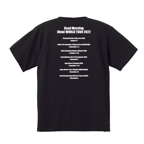 【BURNOUT SYNDROMES】Good Morning [New] World TOUR 2022 Tシャツ