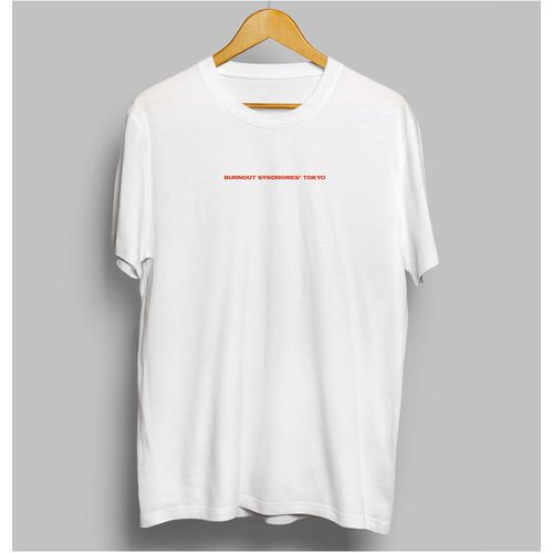 【BURNOUT SYNDROMES】『TOKYO』Tシャツ/バニラホワイト