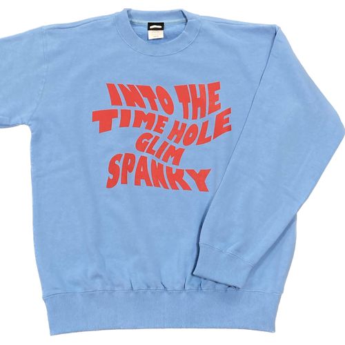 【FREAK ON THE HILL会員限定】GLIM SPANKY Into The Time Hole Tour 2022 スウェット/LIGHT BLUE