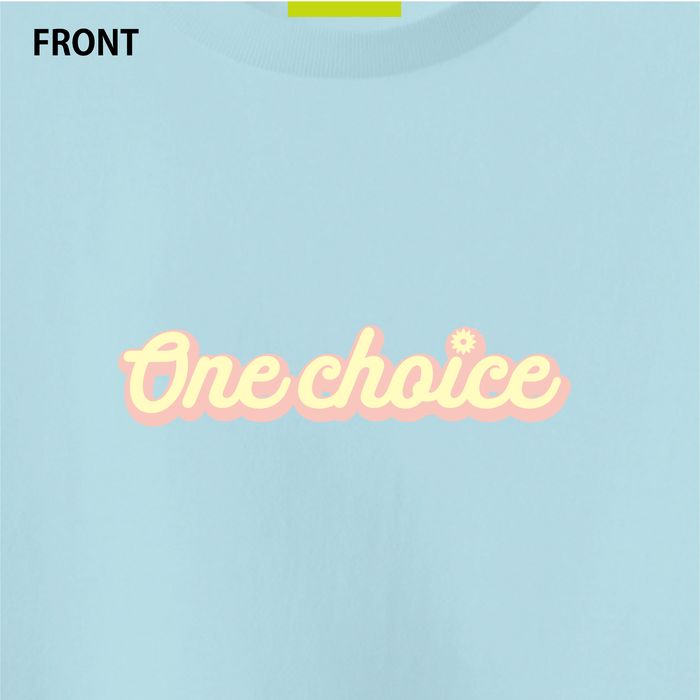 商品詳細ページ 日向坂46 OFFICIAL GOODS STORE 【通常配送】One choice ロゴTシャツ/スカイブルー