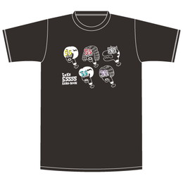 ビックリ 55555! Tシャツ/ブラック