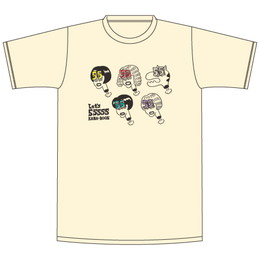 ビックリ 55555! Tシャツ/キナリ