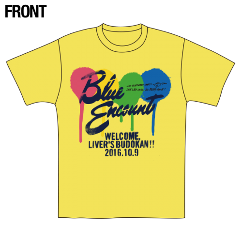 商品詳細ページ Blue Encount Official Goods Store Liver S武道館tシャツ