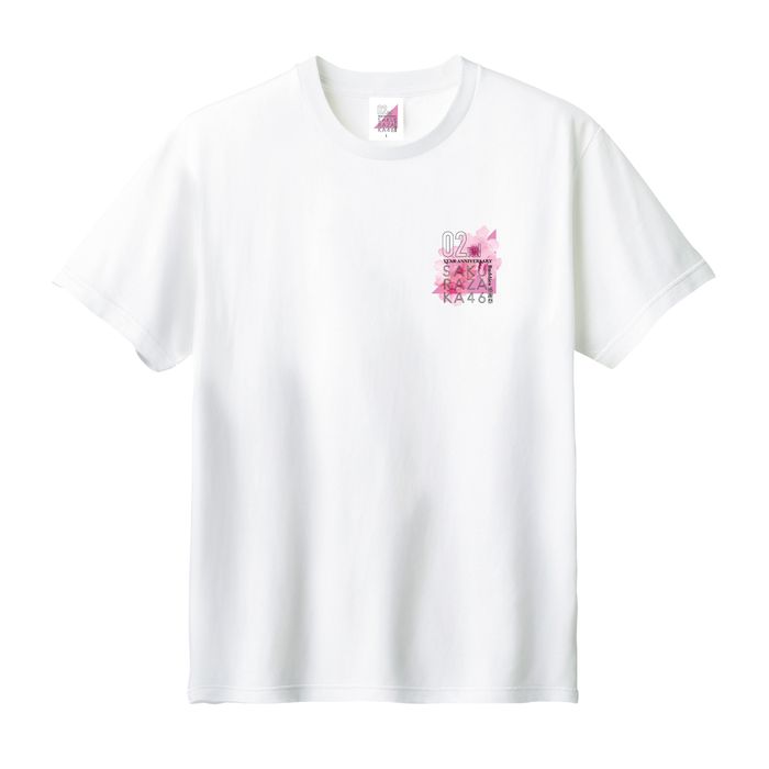 【通常配送】【FC限定】2nd Anniversary ワンポイントロゴTシャツ/ホワイト