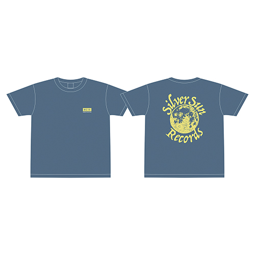 【RULE's限定】Siliver Sun Records 2022 Summer Tシャツ/スチールブルー
