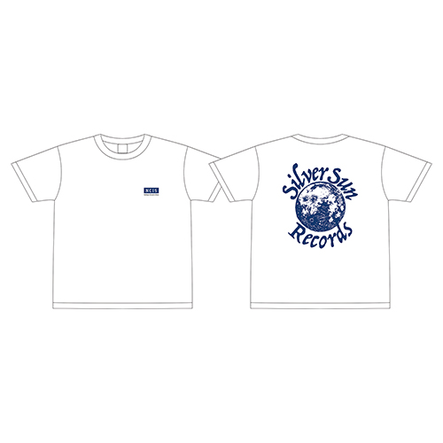 【RULE's限定】Siliver Sun Records 2022 Summer Tシャツ/オフホワイト