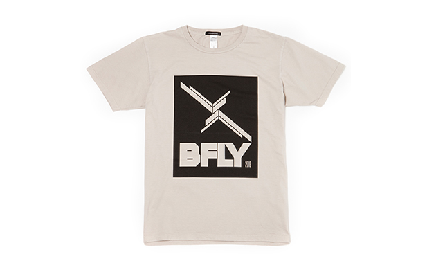 BFLY Tour TEE SILVER GRAY