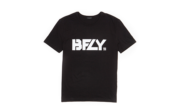 BFLY Loose Fit TEE BLACK