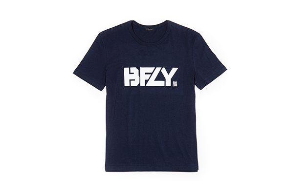 BFLY Loose Fit TEE NAVY