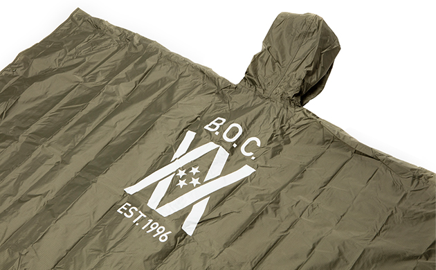 20TH ANNIV. Rain Poncho KHAKI