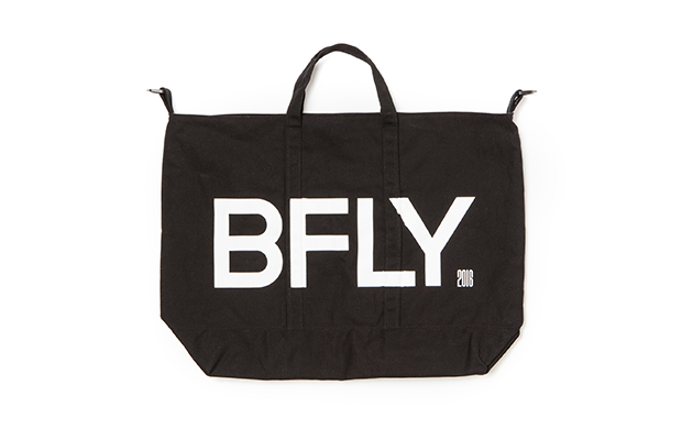 BFLY 2way Tote Bag BLACK