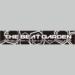 THE BEAT GARDEN オフィシャルマフラータオル -モノトーンver.-