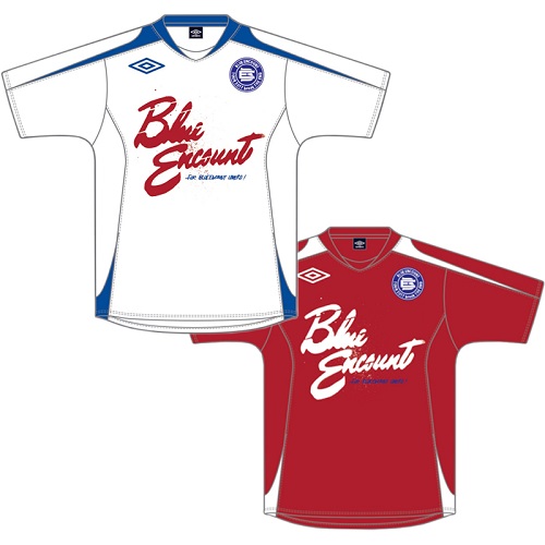 商品詳細ページ Blue Encount Official Goods Store Blue Encount X Umbro コラボサッカー シャツ