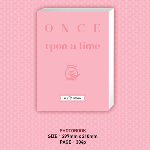 【ONCE JAPAN会員特典付き】TWICE JAPAN DEBUT 5th Anniversary Making Photo Book「ONCE UPON A TIME」